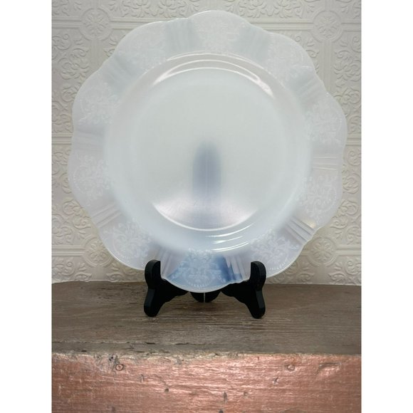 Vintage MacBeth Evans American Sweetheart Glass Monax Opalescent 4 pc Setting - Picture 8 of 15